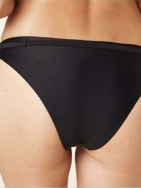 Andie The Riviera Black Bikini Bottom Size M NWT
